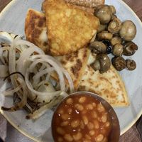 Vegan fry  at Maggie Mays in Belfast