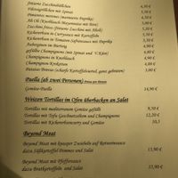 Menü  at Galicia in Viernheim