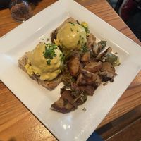 Vegan Benedict  at Front Street Cafe in Philadelphia