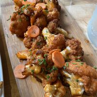 Buffalo cauliflower   at Front Street Cafe in Philadelphia
