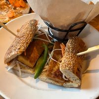 Tofu banh mi at Front Street Cafe in Philadelphia