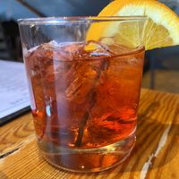 Negroni at Front Street Cafe in Philadelphia