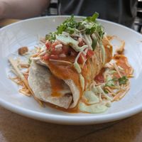 vegan breakfast burrito at Front Street Cafe in Philadelphia