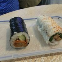 Sushi rolls at Chi Ran Vegetarian Bar in Broadbeach