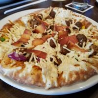 vegan breakfast pizza  at Pizza Luce in Roseville