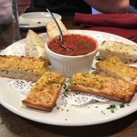 Vegan Garlic Bread with Cashew Cheese at Pizza Luce in Roseville