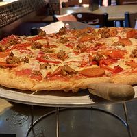 The Marza made vegan.   at Pizza Luce in Roseville