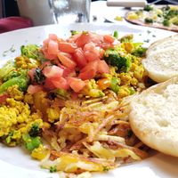 Tofu scramble at Pizza Luce in Roseville