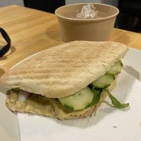 Vegan sandwich 🌱  at Milk Away in Sevilla