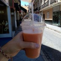 sol de verano (banana, avocado and watermelon) at Milk Away in Sevilla