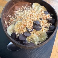 Vegan chocolate bowl (normal size) at Milk Away in Sevilla