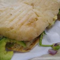 Vegan's Joy panini at Milk Away in Sevilla