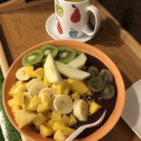 açaí bowl  at Milk Away in Sevilla
