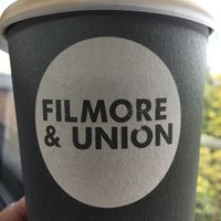 coffee on the go  at Filmore and Union - Central Station in Newcastle Upon Tyne