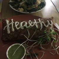 Burrito and Veggie Stir Fry - you’ll feel good after you eat this! at Purple Sprout Conscious Organics in Buffalo Grove