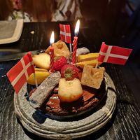 Surprise birthday cake 🎂 at Karma Sushi in Aalborg