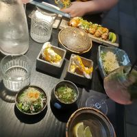 Starters at Karma Sushi in Aalborg