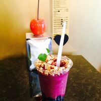 French Breakfast with bilberry  at Eliksir Fruit Cocktail House in Rijeka