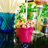 French Breakfast with bilberry  at Eliksir Fruit Cocktail House in Rijeka