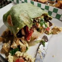 Vegan Breakfast Burrito  at The Ice Haus in Murray