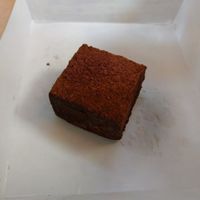 brownie truffle at The Plant in Stockholm