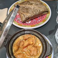 Lo mai gai & caramelized onion "beef" soup at Tien Hiang in Paris