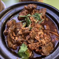 Black pepper "beef”  at Tien Hiang in Paris