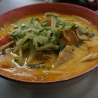 Thai curry soup at Tien Hiang in Paris