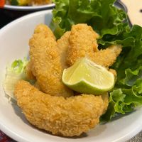 Shrimp tempura at Tien Hiang in Paris
