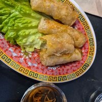 Fried springrolls at Tien Hiang in Paris