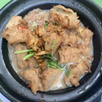 Sweet no chicken pot  at Tien Hiang in Paris