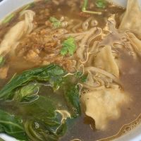 Wonton soupp  at Tien Hiang in Paris