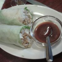 Spring roll at Tien Hiang in Paris