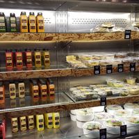 Cold-press juice bar and vegan take out food with plenty of raw options. Thumbs up! at JU in Buenos Aires