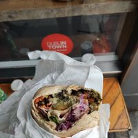 Lebanese Bean Wrap - Amazing! at Tang by Yogism - Dawson St in Dublin