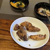 Cauliflower fritters  at Tang by Yogism - Dawson St in Dublin