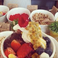 Frozen yogurt and sweets at Yogism - George's Street Arcade in Dublin