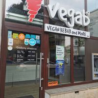The entrance at Vegab in Krakow
