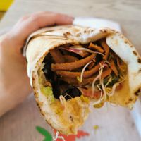 My kebab at Vegab in Krakow