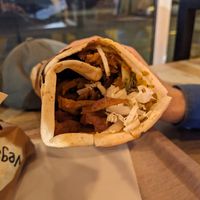 Burger at Vegab in Krakow