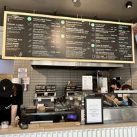 Menu  at Vegab in Krakow