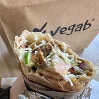 Kebab  at Vegab in Krakow