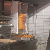 Vegan kebab at Vegab in Krakow