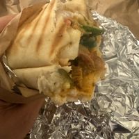 Vegan kebab   at Vegab in Krakow