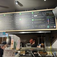 Menu  at Vegab in Krakow