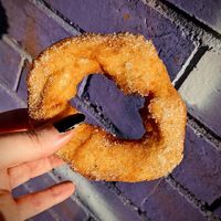 Asian doughnut at Trang Bakery and Cafe in Collingwood