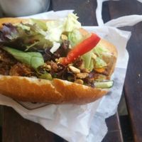 Lemongrass tofu roll at Trang Bakery and Cafe in Collingwood