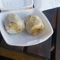 Vegan dim sims at Trang Bakery and Cafe in Collingwood