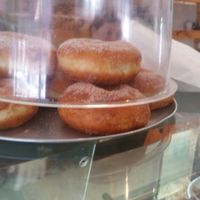 Vegan cinnamon doughnuts at Trang Bakery and Cafe in Collingwood
