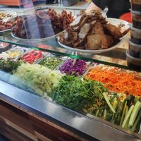 Vegan fillings at Trang Bakery and Cafe in Collingwood
